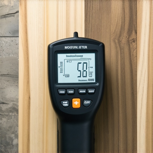 Digital Moisture Meter for Flooring Success Testing concrete subfloor moisture before vinyl plank installation