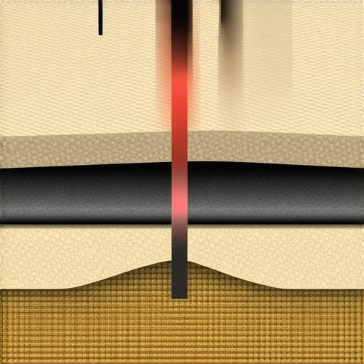 High-Density Carpet Padding Cross-Section Diagram of carpet padding density and its impact on installation stability.