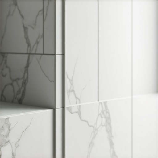 How to align tile patterns across a shower floor and wall