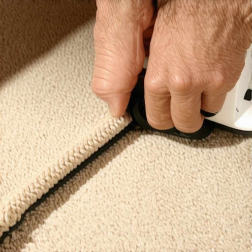 How to fix a carpet seam that was cut too short