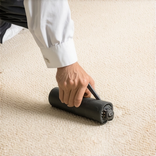 How to hide a carpet seam in the middle of a room