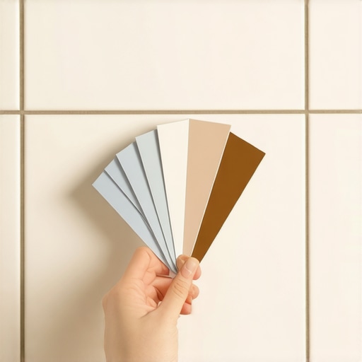 How to match old grout color when repairing a shower floor