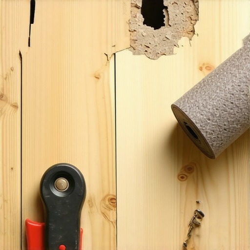 How to patch a hole in the subfloor before carpeting