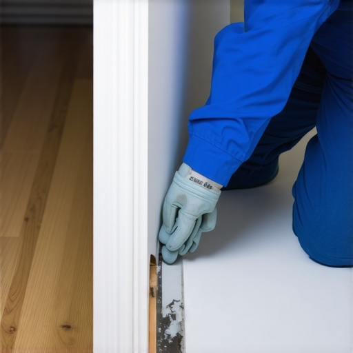 Properly undercutting a door jamb for flooring installation