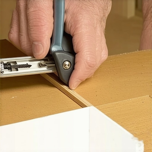 Mastering the inside cope for baseboard corners Professional carpenter performing an inside cope joint on baseboard molding