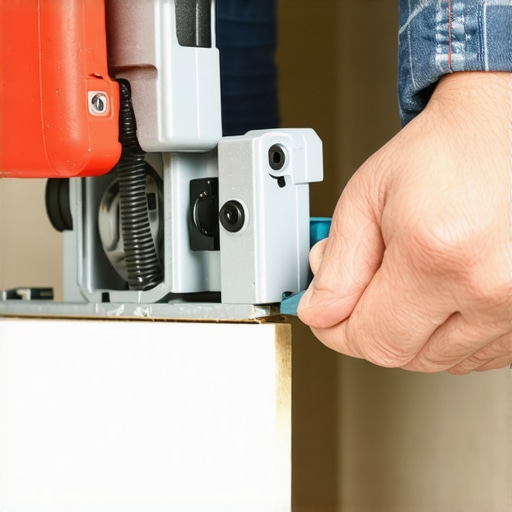 Professional contractor using a coping saw on baseboard trim