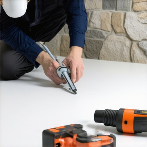 Precision Scribing for Perfect Baseboards Carpenter using a scribing tool to fit a baseboard against an uneven wall