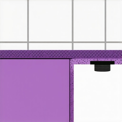 A detailed look at proper waterproofing and pitching for a shower niche installation.