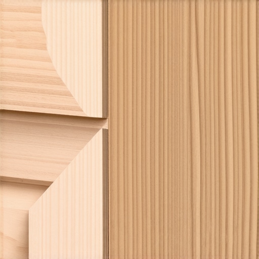 Tight outside miter joint on luxury oak baseboard showing professional finish