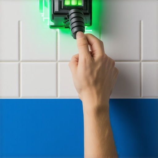 The 'Level-Line' rule for starting your first row of shower tile
