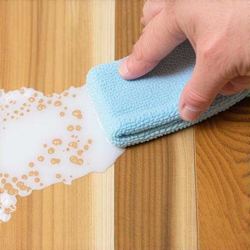 The 'No-Sanding' fix for scuffed hardwood floor finishes