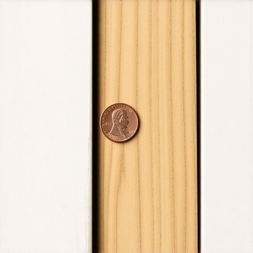 The Penny-Gap rule for installing laminate near drywall