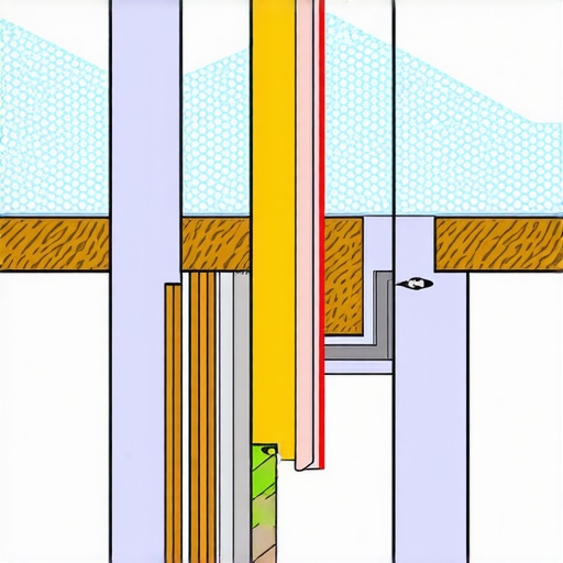 The Vapor Sandwich Cross-Section Diagram showing moisture trapped between two waterproofing layers causing rot.