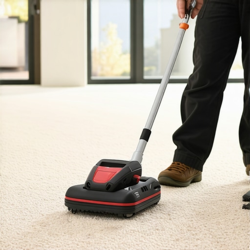 The power-stretcher rule for large living room carpets