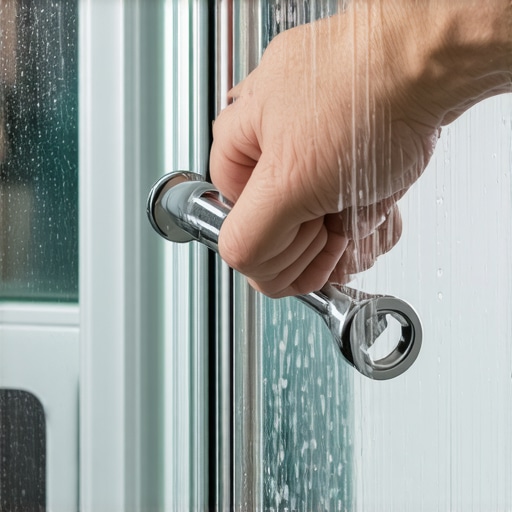 Why your shower door handle is loose and how to tighten it for good