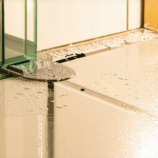 Why your shower glass is leaking at the bottom hinge
