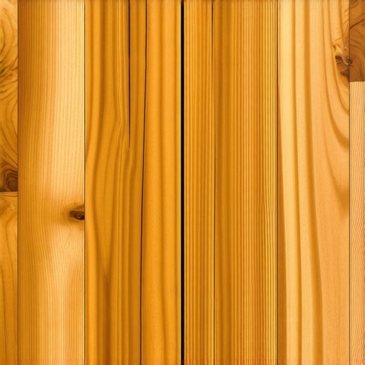 Comparison of wood stain absorption with and without pre-stain conditioner.